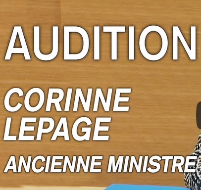 You are currently viewing Corinne Lepage devant la commission Schellenberger